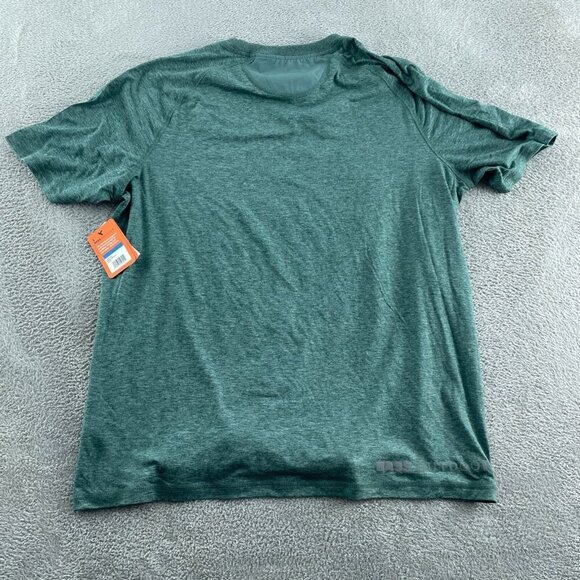 Bass Outdoor XL Microtech Performance Short Sleeve Tee Lily Pad NWT 1509 - Picture 1 of 10